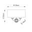 Landover Steel Armed Sconce