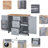 Kitchen Cart With Internal Storage Space, Grey-blue, Keep Your Essentials Organized Stable Wheels, Smooth Movement In-2144901269