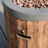 Round Magnesium Oxide Propane Smokeless Fire Pit
