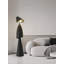 Lampe sur pied en fer et PE-118317092-118317091