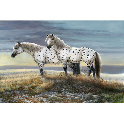 " Appaloosa Sundown " Painting Print