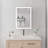 Evamaria 20'' W 28'' H Surface Frameless Medicine Cabinet Mirror 3 Fixed