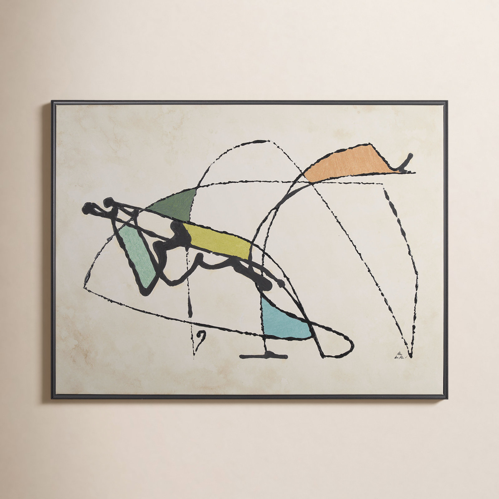 Vintage Vibes I By  Studio A Hand Embellished Textured Framed Canvas, Vintage Vibes I