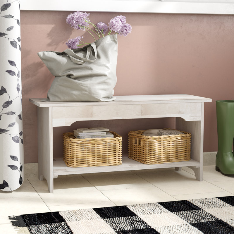 Banc de rangement Manatuto, H 17 po x l 36 po x P 13 po
