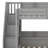 Space-Saving Bunk Bed With Storage Stairs USB Lighting And Trundle-751122571