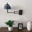 Tiffany Sconce Lamp Swing Arm Stained Glass Pull Chain Switch LED Bulb 13”W*8”D*15”H-2097935452