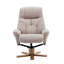 Billings 80cm Wide Swivel Standard Recliner-250578596