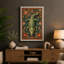 Crocodile With Florals Boho - Print-136797929-136797924