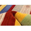 Tapis multicolore 8 pi 4 po x 9 pi 11 po Helbe Gabbeh
