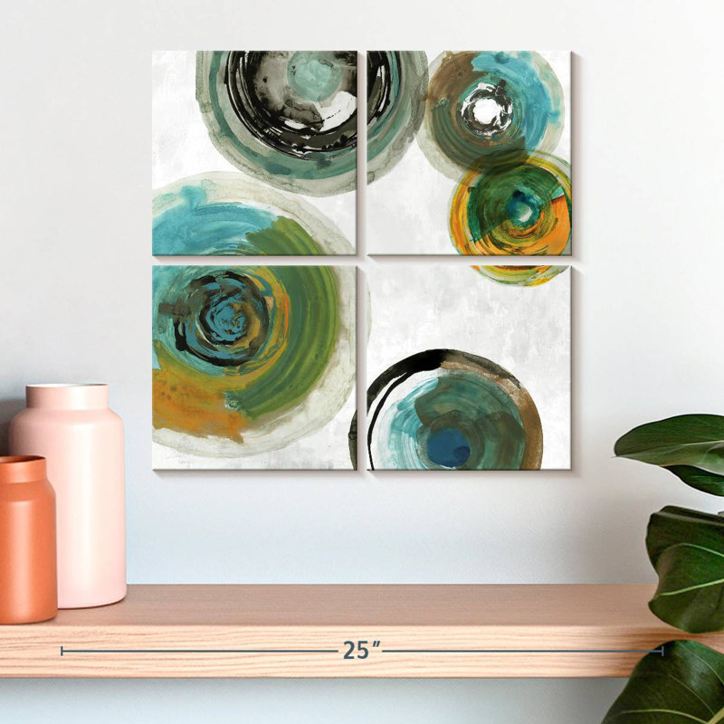 Spirals II, 18" H x 18" W