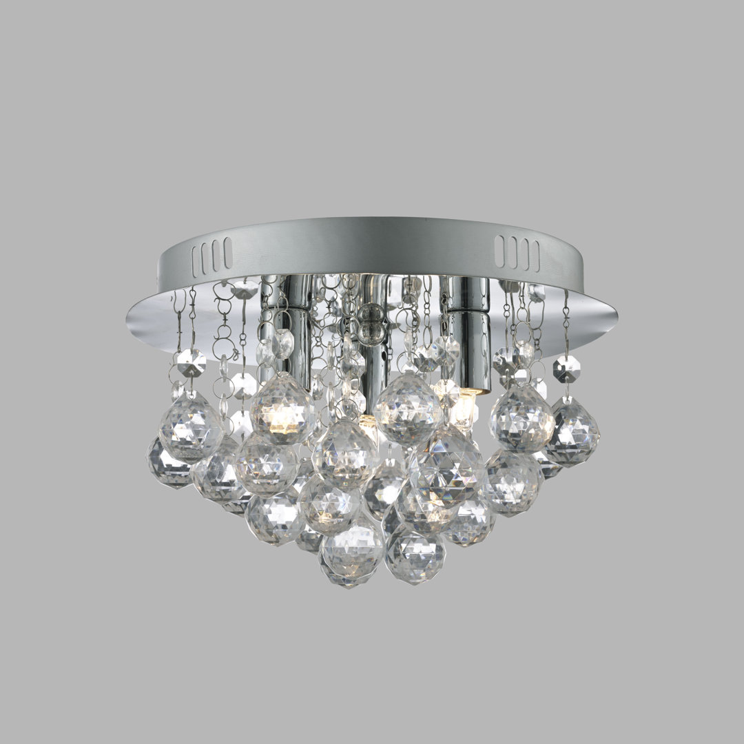 3-Light Flush Mount