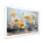 White Single Picture Framed