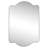Walters 24 in. W x 36 in. H Medium Scalloped Rectangular Metal Framed Wall Mirror-501944231