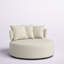 Chaise pivotante en polyester de l 26 po Ardian-1097265521