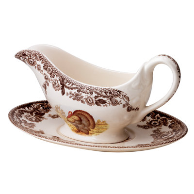 Spode Woodland Gravy Boat