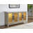 Exquisite Solid Poplar Sideboard with Versatile Storage and Graceful Design