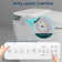 Smart Bidet Toilets Tankless, Auto Open/Soft-close, Auto Dual Flush Heated Seat Warm Wash Dry, Massage Clean, Remote Control