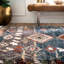 Tapis bleu Abrams-437498719