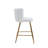 Latefa Upholstered Counter Stool with Iron Frame-284612858