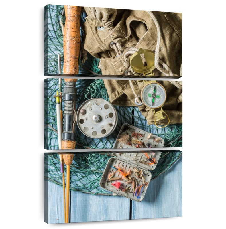 Senne Fisherman Accessories, 65'' H x 42'' W