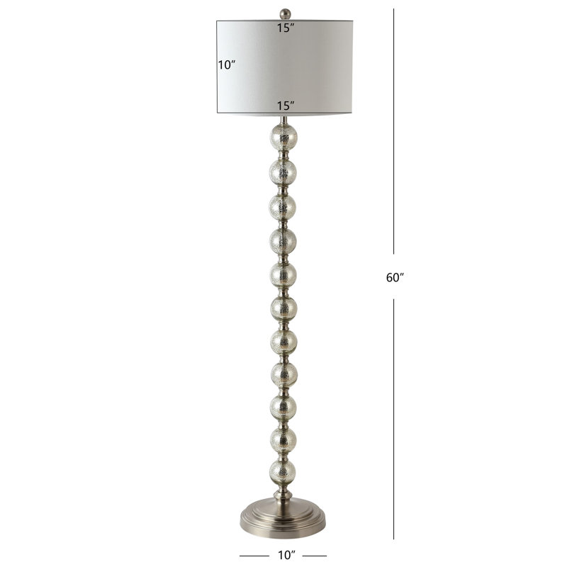 Lampe sur pied 60 po Sarina