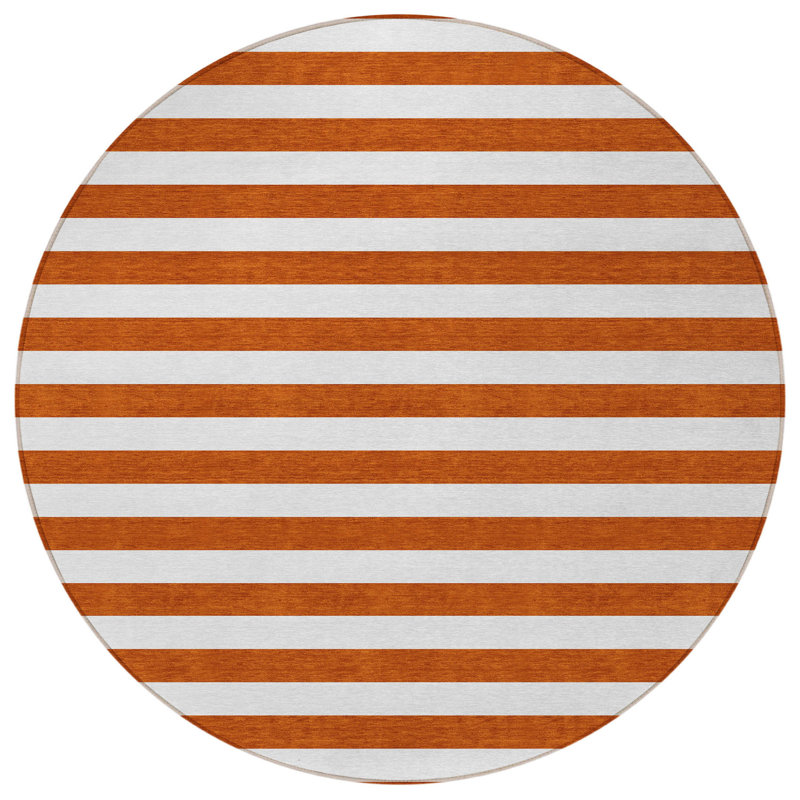 Tapis d'intérieur rond 8 po