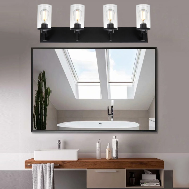 Collman 4 - Light Dimmable Vanity Light, Black