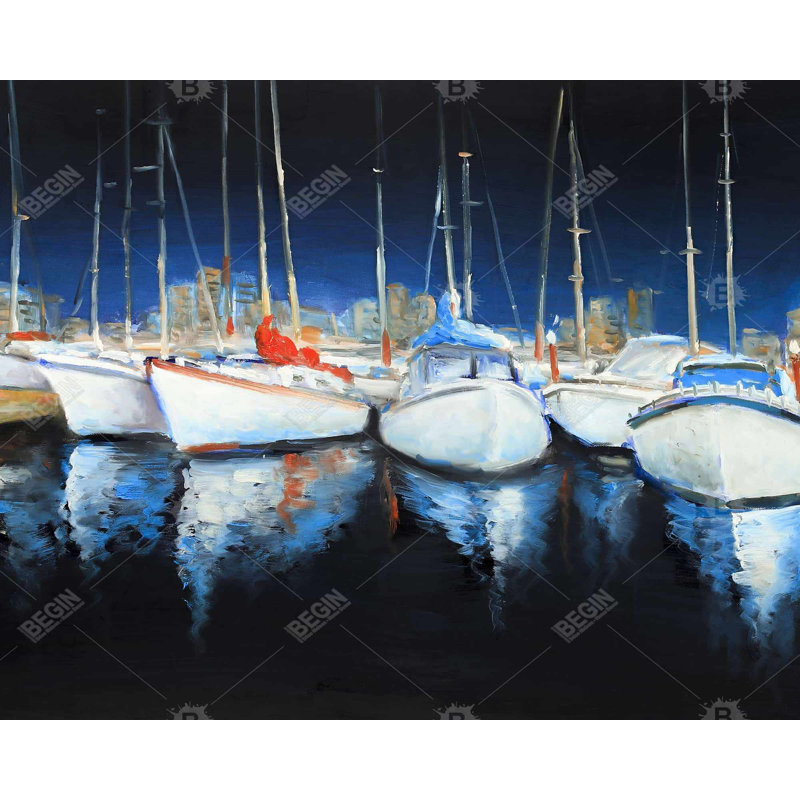 " Evening At The Marina "