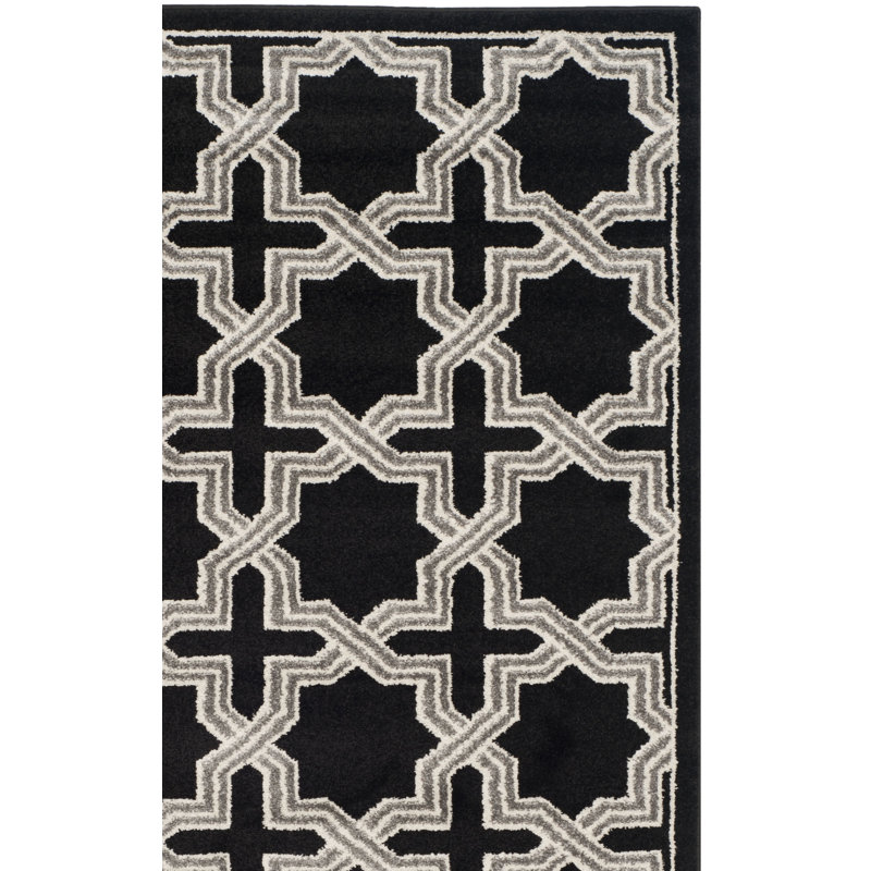 Tapis anthracite / gris Ammundsen, Rectangle 9 pi x 12 pi