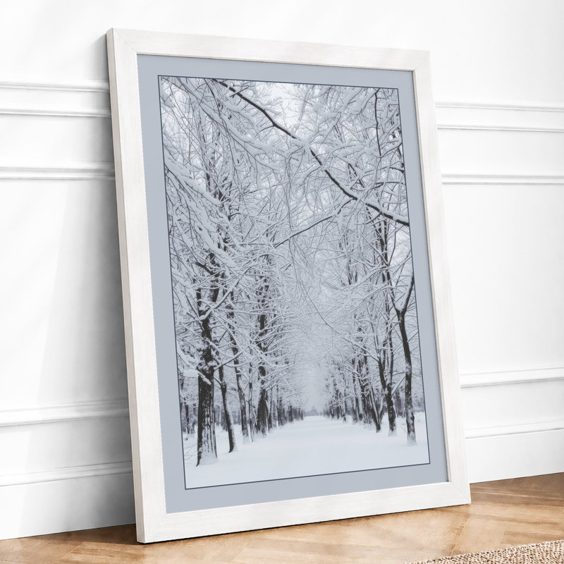 Frosted Avenue Scandinavian - Print, A4 - 29.7 x 21.0 cm, White
