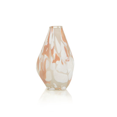 Vase en verre Blush Rock