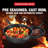 Granitestone Cast Iron 2 In 1 Nonstick Pre Seasoned Cooker