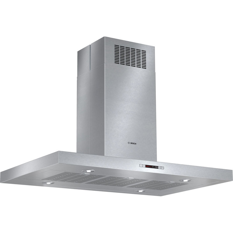 42" 800 Series 600 CFM Convertible Island Range Hood in Stainless Steel
