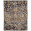 Leylan Wool Ikat Area Rug in Blue-218467745