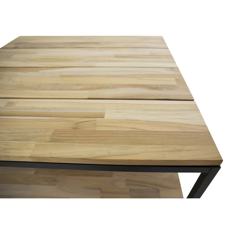 Caja 80cm Solid Wood Top Console Table