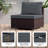 Rosaelena 8 - Person Modular Patio Conversation Sets with Cushions-1883469739-1883469736
