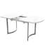 Dashonte Extendable Oval Metal Base Dining Table
