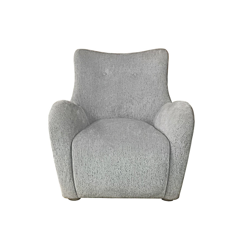 Fauteuil d'appoint pivotant en tissu (y compris le fauteuil)