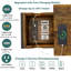 Table de bout Hogsett et ports USB et prises de courant avec poches latérales-1078449729