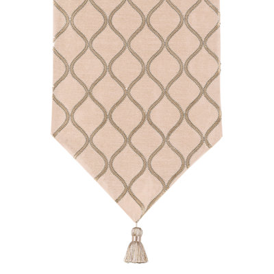 Bardot Bisque Table Runner