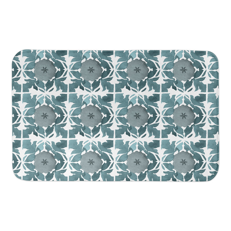 Tapis de bain médaillon