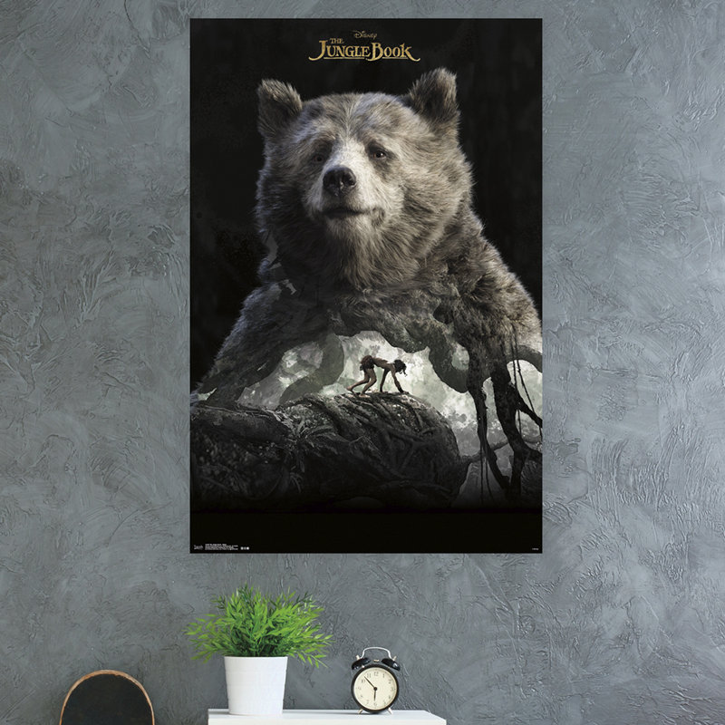 « the jungle », impression sur papier baloo