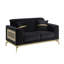 Causeuse Duplessis - noir-927812859