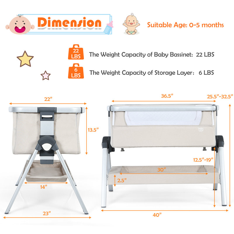 Berceau Monie, Beige