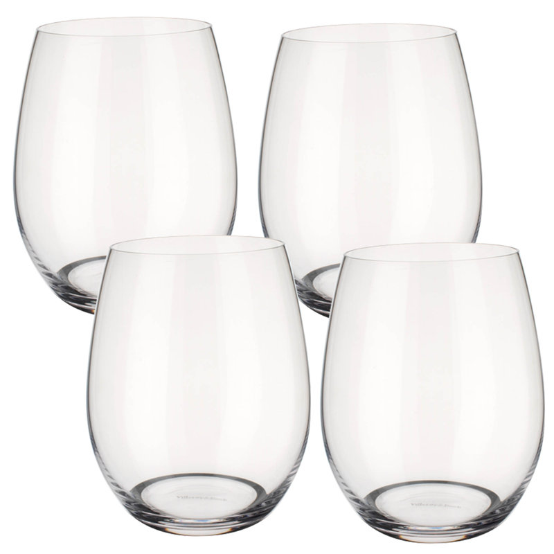 Entrée 12 Piece Crystal Assorted Glassware Set