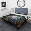 Spiral Helix Fractal Infinity I - Ensemble de housse de couette moderne - Microfibre de polyester-66399021