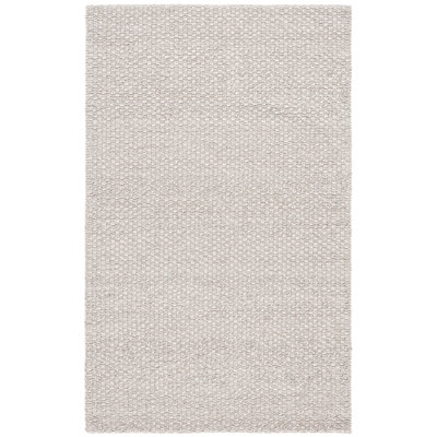 Tapis argenté / ivoire Vermont 851