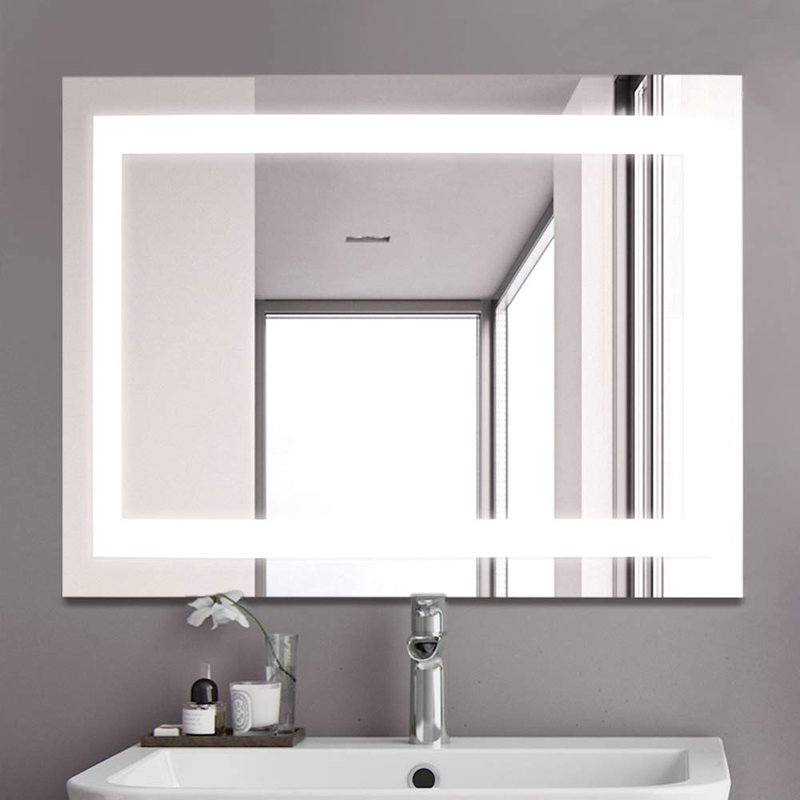 Ippolito Flat Wall Mirror, 30" x 36"