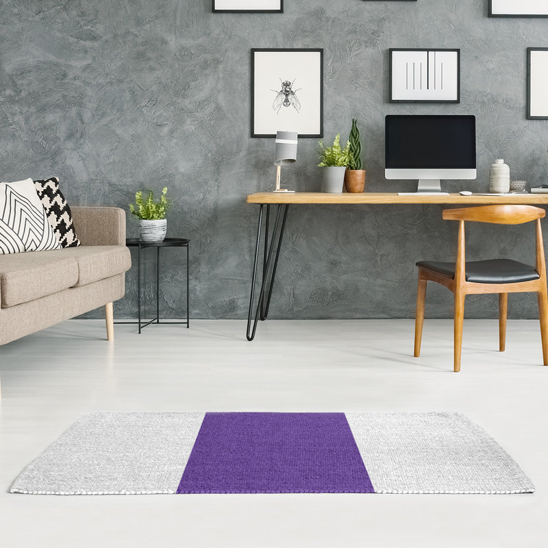 Tapis de zone mauve, Rectangle 5 pi x 7 pi