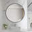 Willmetta Metal Flat Wall Mirror